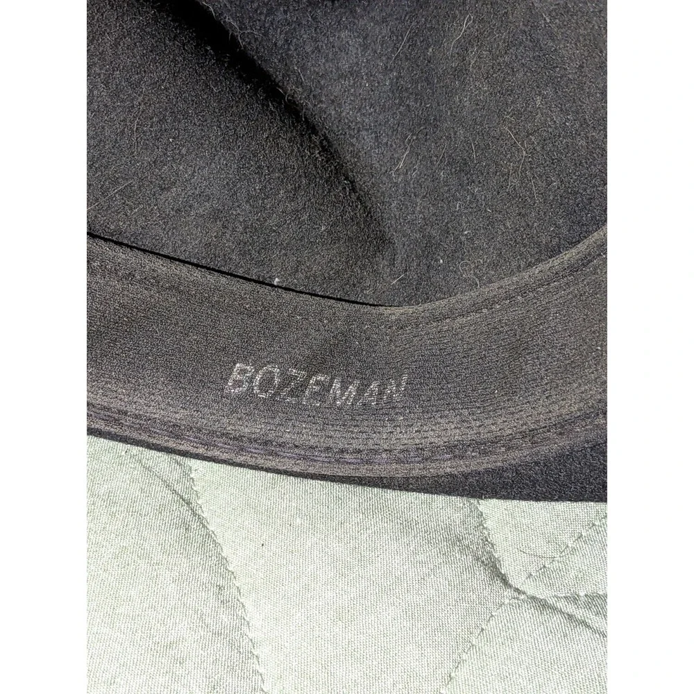 Stetson Bozeman Outdoor Black Cowboy Hat TWBOZE-813007